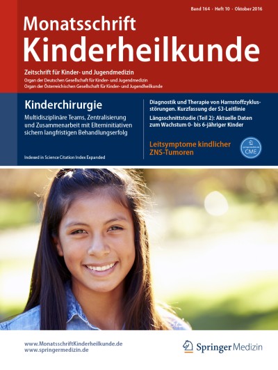 Monatsschrift Kinderheilkunde 10/2016