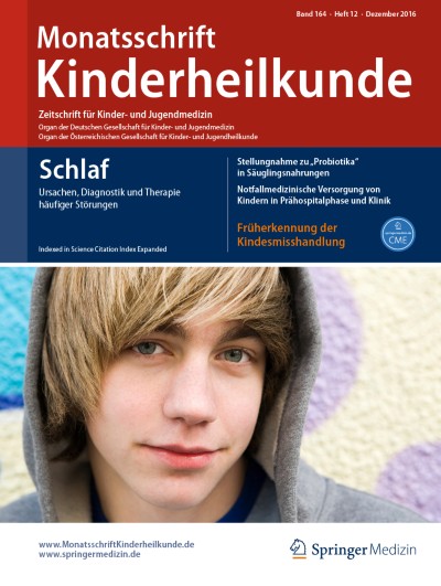 Monatsschrift Kinderheilkunde 12/2016