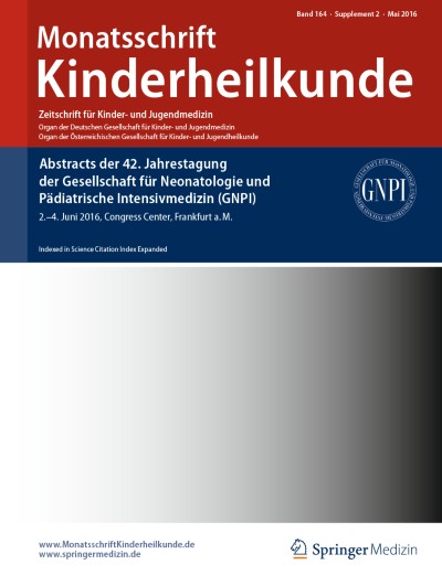 Monatsschrift Kinderheilkunde 2/2016