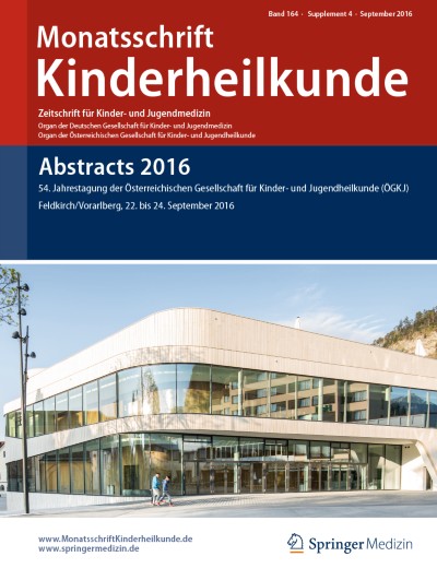 Monatsschrift Kinderheilkunde 4/2016
