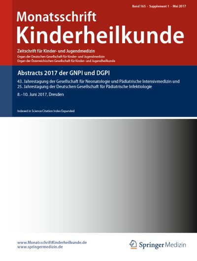 Monatsschrift Kinderheilkunde 1/2017