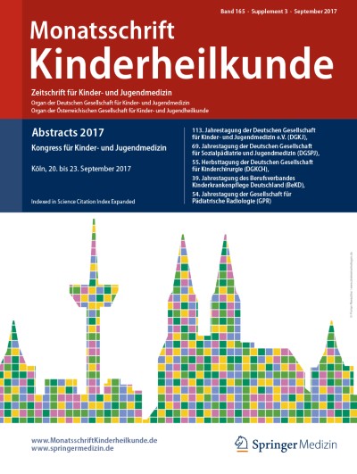 Monatsschrift Kinderheilkunde 3/2017