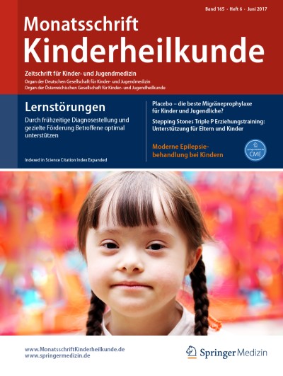 Monatsschrift Kinderheilkunde 6/2017