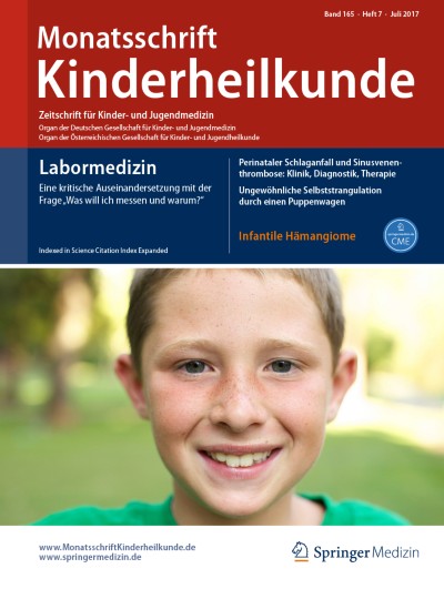 Monatsschrift Kinderheilkunde 7/2017