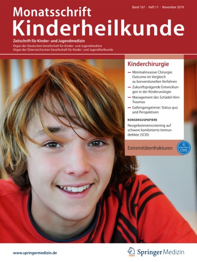 Monatsschrift Kinderheilkunde 11/2019