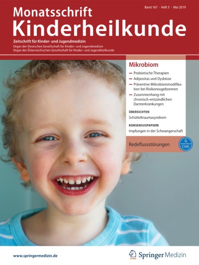 Monatsschrift Kinderheilkunde 5/2019