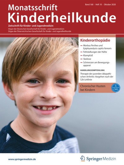 Monatsschrift Kinderheilkunde 10/2020