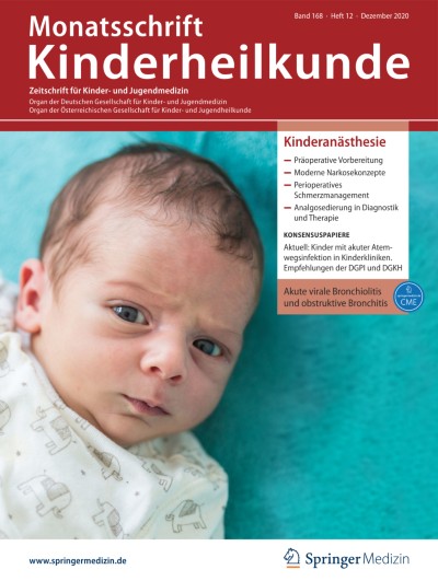 Monatsschrift Kinderheilkunde 12/2020