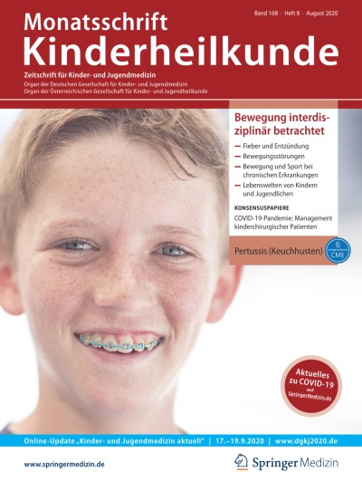 Monatsschrift Kinderheilkunde 8/2020
