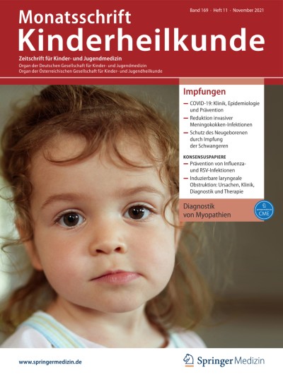 Monatsschrift Kinderheilkunde 11/2021