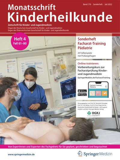 Monatsschrift Kinderheilkunde 3/2022