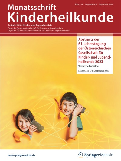 Monatsschrift Kinderheilkunde 4/2023