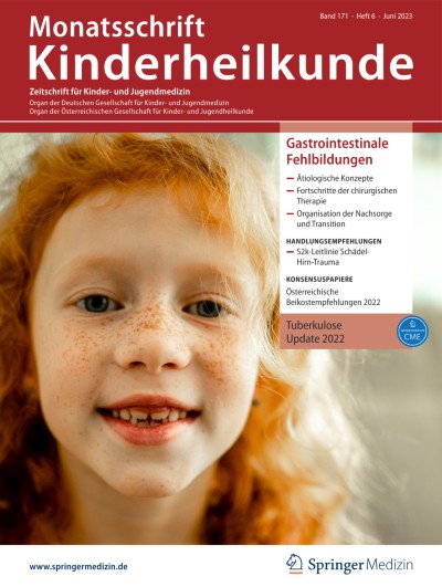 Monatsschrift Kinderheilkunde 6/2023