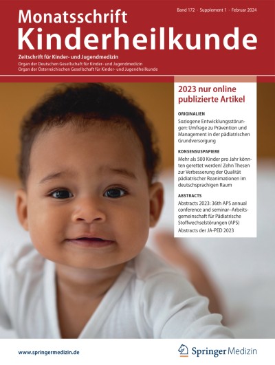 Monatsschrift Kinderheilkunde 1/2024