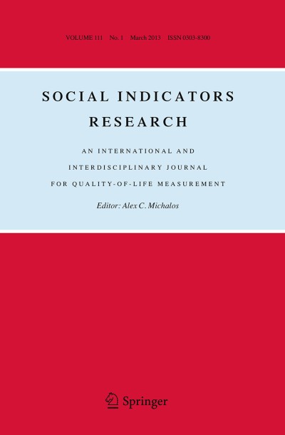 Social Indicators Research 1/2013