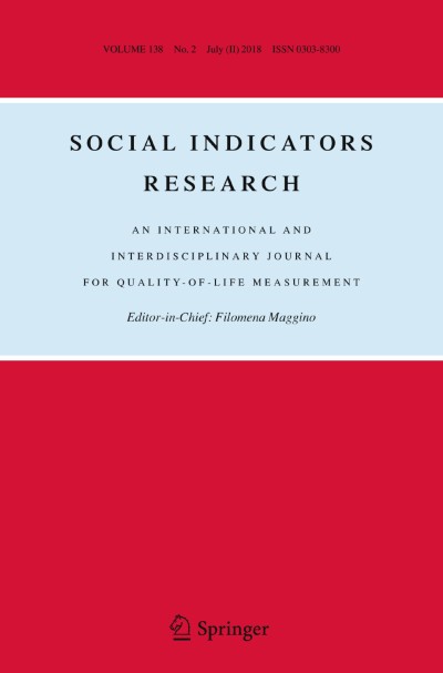 Link to Journal Social Indicators Research