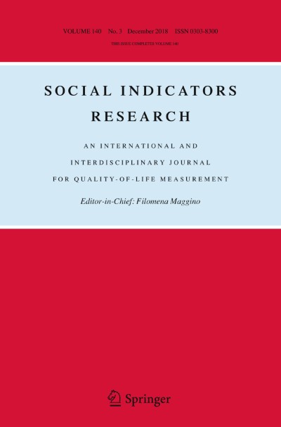 Link to Journal Social Indicators Research