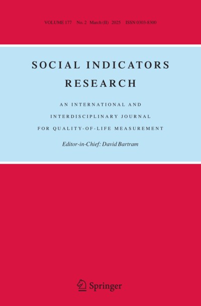 Social Indicators Research 2/2025