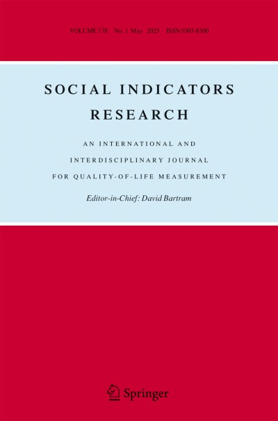 Social Indicators Research 1/2025