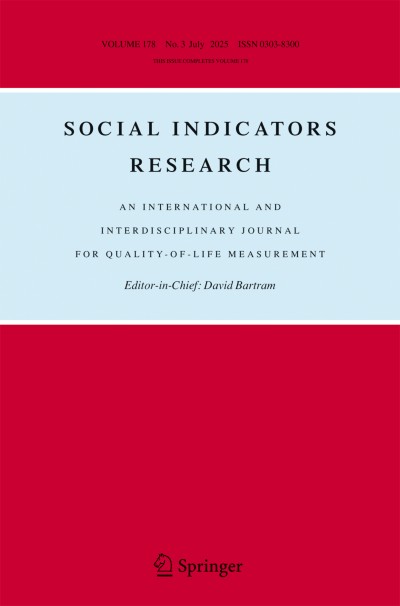 Social Indicators Research 3/2025