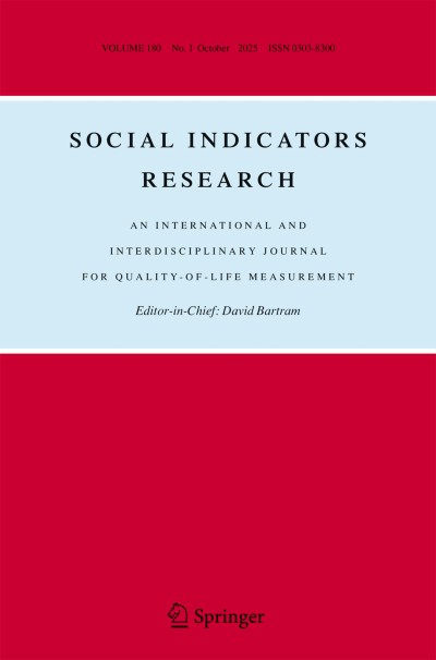 Social Indicators Research 1/2025