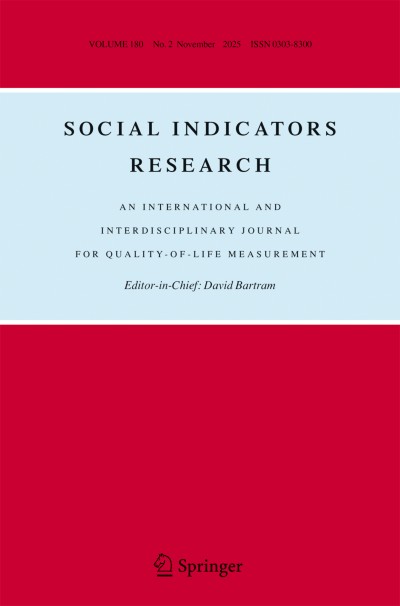 Social Indicators Research 2/2025