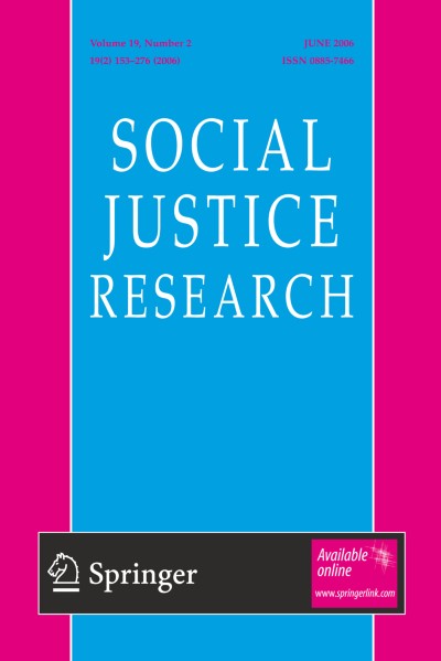 Social Justice Research 2/2006