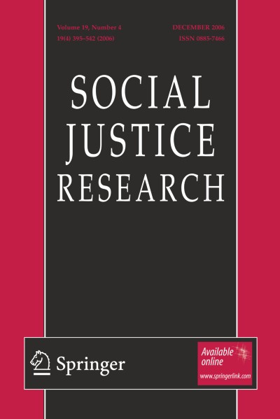 Social Justice Research 4/2006