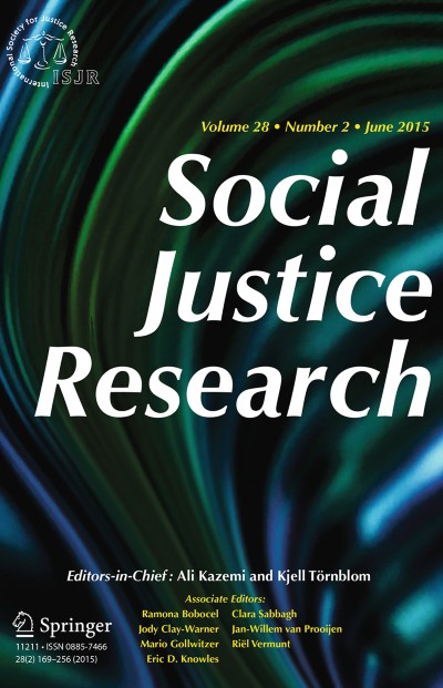 Social Justice Research 2/2015