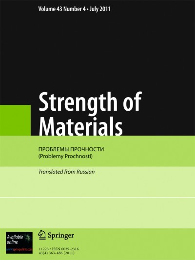 Strength of Materials 4/2011
