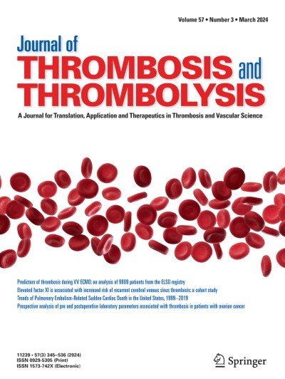 Journal of Thrombosis and Thrombolysis 3/2024