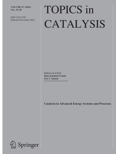 Topics in Catalysis 19-20/2024