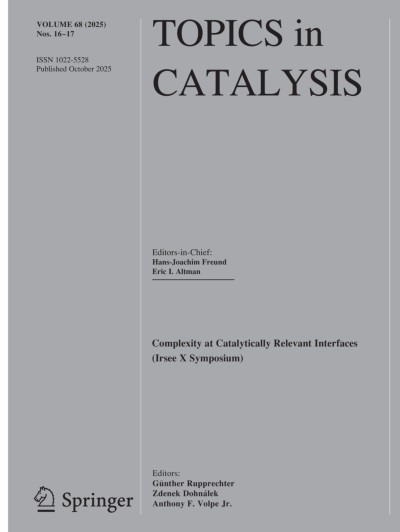 Topics in Catalysis 16-17/2025