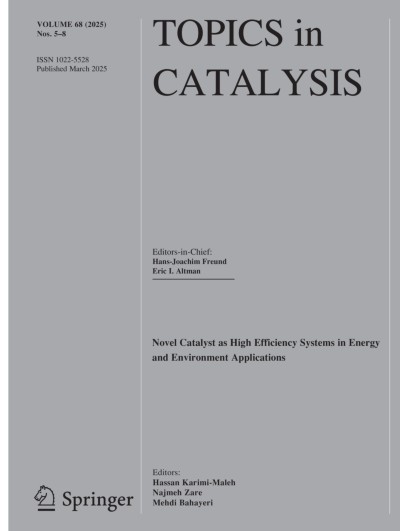 Topics in Catalysis 5-8/2025
