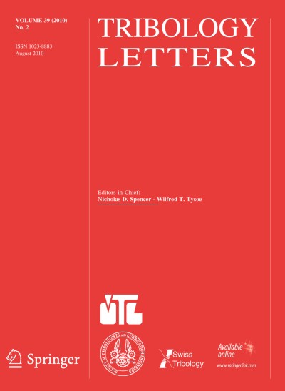 Tribology Letters 2/2010