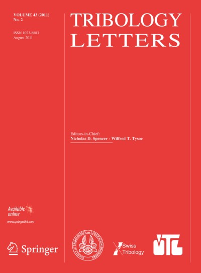 Tribology Letters 2/2011