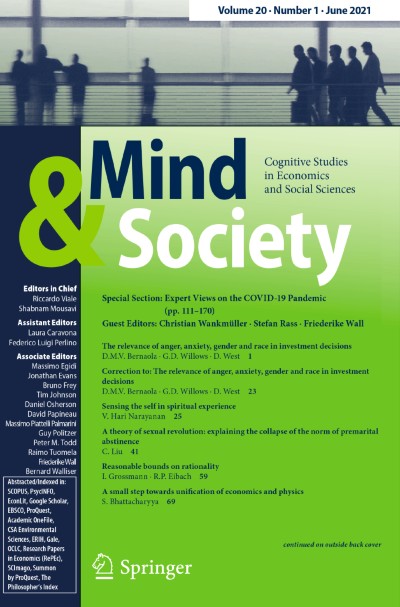 Mind & Society 1/2021
