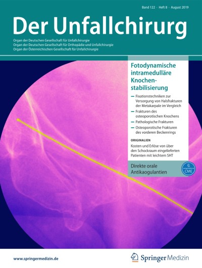 Link zu Zeitschrift Die Unfallchirurgie