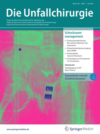 Link zu Zeitschrift Die Unfallchirurgie