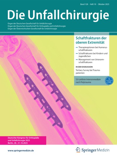 Link zu Zeitschrift Die Unfallchirurgie