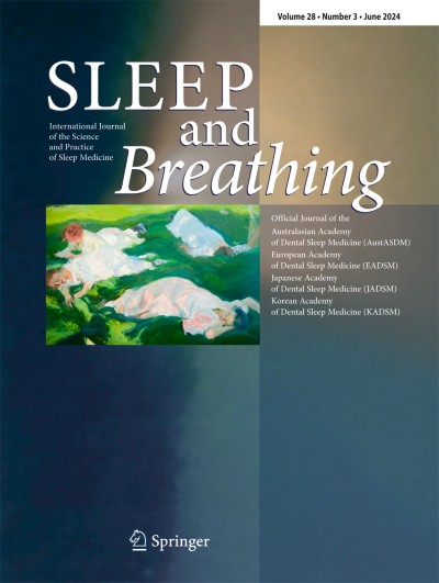 Sleep and Breathing 3/2024