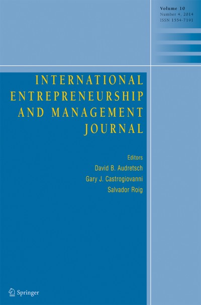 International Entrepreneurship and Management Journal 4/2014