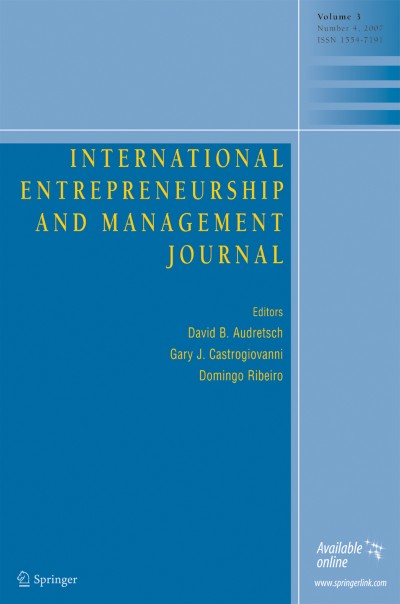 International Entrepreneurship and Management Journal 4/2007