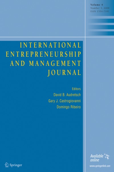 International Entrepreneurship and Management Journal 3/2008