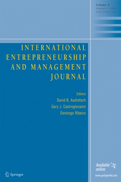 International Entrepreneurship and Management Journal 4/2009