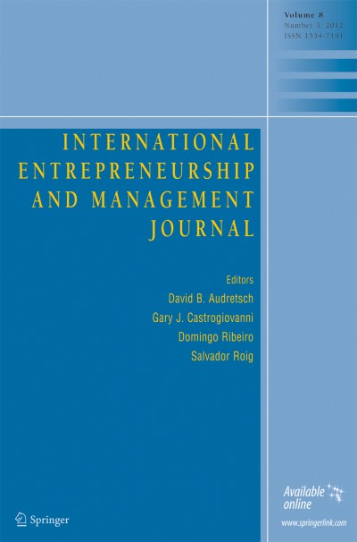 International Entrepreneurship and Management Journal 3/2012