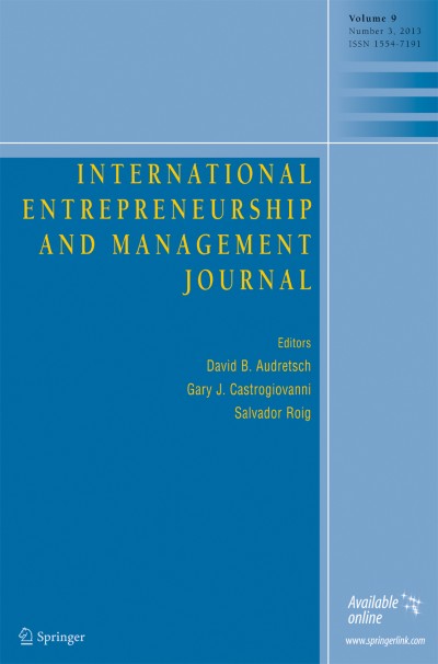 International Entrepreneurship and Management Journal 3/2013
