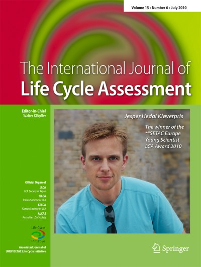 The International Journal of Life Cycle Assessment 6/2010