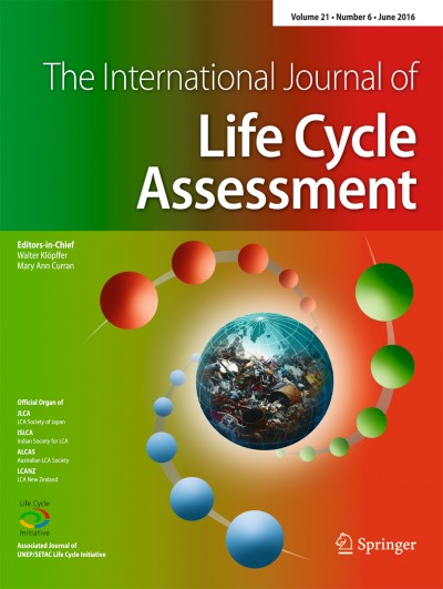 The International Journal of Life Cycle Assessment 6/2016