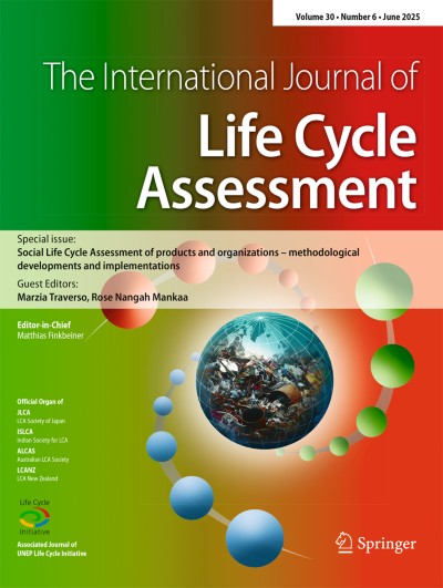 The International Journal of Life Cycle Assessment 6/2025